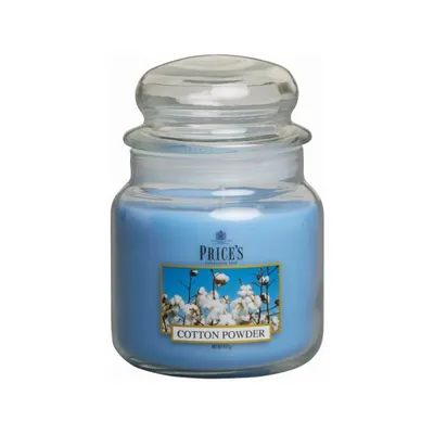 Produktbild von Prices Candles - Duftkerze Baumwolle Powder - 100g Bonbonglas