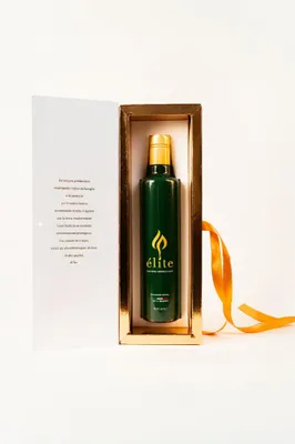Produktbild von olio élite - Olivenöl Extra Vergine Italienisch Kaltgepresst Mittel Fruchtig Gefiltert Geschenkbox 500 ml