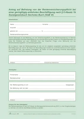Produktbild von Arbeitsvertrag geringfügig Beschäftigte 2x2 Blatt + Zusatzblatt, A4