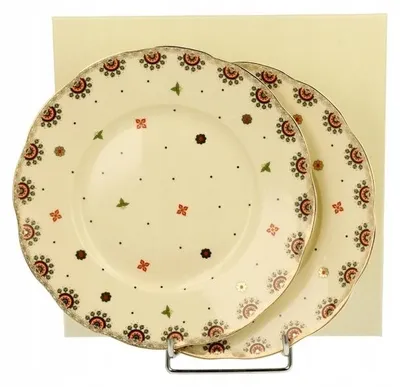 Produktbild von Duo Casablanca Dessertteller Porzellan 20,4 cm Creme