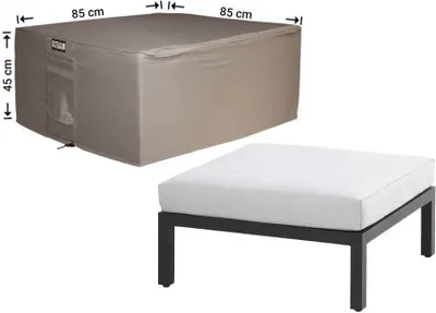 Produktbild von Raffles Covers Abdeckung für Salontisch 85 x 85 H: 45 cm | Atmungsaktiv | Wasserdicht | UV-beständig | Doppelnähte | Elastischer Kordelzug