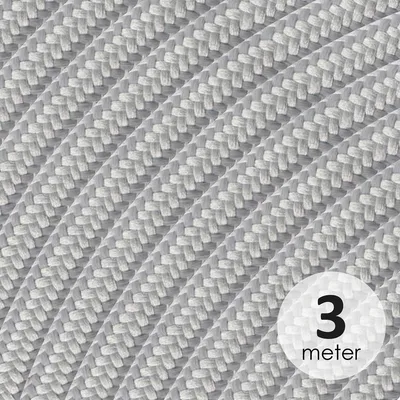 Produktbild von Home Sweet Home Bügelschnur, silber, 3 Meter.