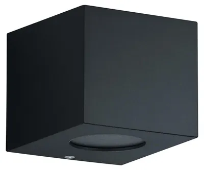 Zdjęcie produktu dla Kinkiet zewnętrzny LED CORDOBA czarny 2W Ciepła biel 200lm tworzywo sztuczne wym:9x10x10cm IP44 RL