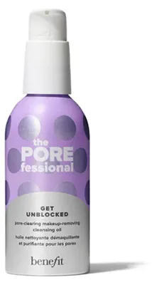 Zdjęcie produktu dla Benefit Cosmetics The POREfessional Get Unblocked Makeup-Removing Cleansing Oil 5 uncji 147 ml
