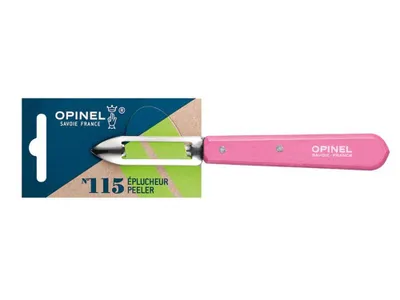 Image de Couteau à éplucher Opinel No. 115, manche en hêtre rose