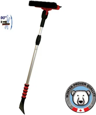 Produktbild von Eiskratzer mit Besen und Kelle (86-132 cm)
