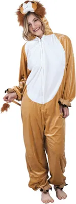 Produktbild von B88020-165 Löwen Kostüm Damen Herren Gr.bis max.165 cm Körpergröße