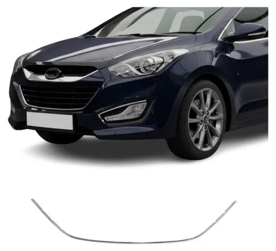 Image de Moulure de Grille de Calandre pour Hyundai i30 2012-2017 Chromé