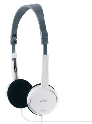 Produktbild von JVC HA-L50W Light weight (white), Kabelgebunden, 18 - 22000 Hz, Musik, 46 g, Kopfhörer, Weiß