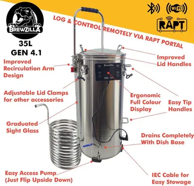 Produktbild von Brewzilla Gen 4.1 - 35 Liter All-In-One