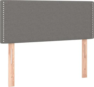 Zdjęcie produktu dla Zagłówek do łóżka, ciemnoszary, 90x5x78/88 cm, tkanina