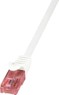 Produktbild von LogiLink 2m Cat.6 U/UTP, 2 m, Cat6, U/UTP (UTP), RJ-45, RJ-45, Weiß