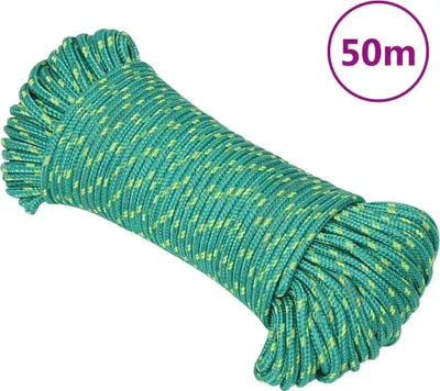Image de Corde de bateau Vert 5 mm 50 m Polypropylène