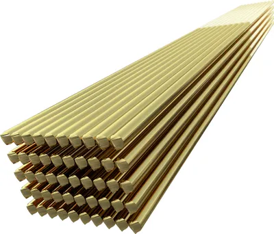 Image de 50pcs Brass Welding Wire Electrode 1.6mm*250mm Soldering Rod No Need Solder Powder