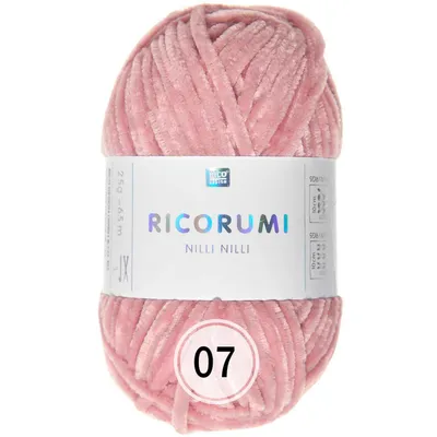 Produktbild von Rico Design Ricorumi Nilli Nilli, Pink, Polyester, 65 m, 100% Polyester, D-3, 25 g