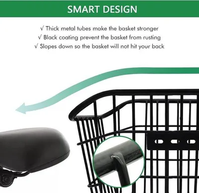 Obrázok produktu pre Nosič na bicykle – pre školské batohy a psov – montáž bez náradia