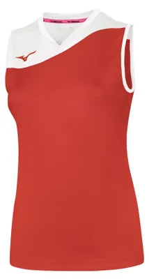 Produktbild von Mizuno Damen TEAM AUTH. MYOU NS SHIRT WOS - V2EA7205, Farbe:Rot, Textil:XXL