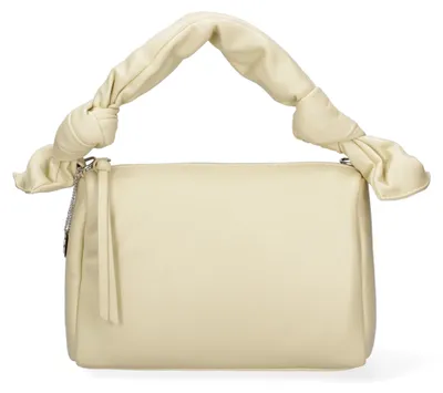 Immagine prodotto di Borsa a Spalla Donna Ecopelle con Zip e Tracolla Rimovibile Black B UNICA 26x20x11 cm