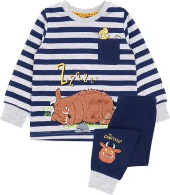 Produktbild von The Gruffalo - Pyžamo pro chlapce NS6760 (116) (Námořnická modrá/šedá/hnědá)