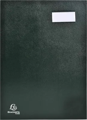 Produktbild von Exacompta 57023E Unterschriftsmappe denhbarer Faltenrücken 20 Fächer Etikettenhalter 1 Stück grün