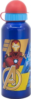 Image de Gourde en aluminium Avengers 530 ml - Sûre & Robuste