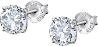Image de Lotus Silver Boucles d'oreilles en argent 925 LP2005-4/1 Cristaux de zirconium JLP2005-4-1