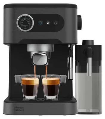 Produktbild von Cecotec Espresso-Siebträgermaschine für Espresso und Cappuccino Power Espresso 20 Pro Latte, 20 bar, Dampfdüse