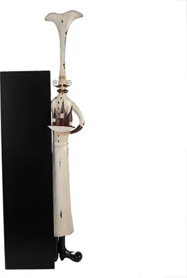 Produktbild von Clayre & Eef Kreidetafel 37x14x113 cm Beige Metall