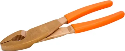Produktbild von Bahco Rohrzange aus Kupferberyllium für Gasrohre, funkenfrei, 200 mm