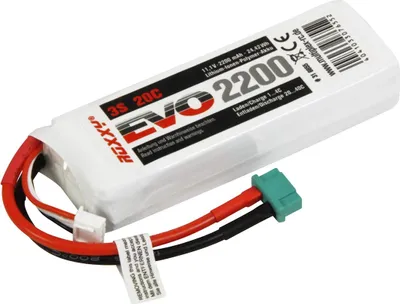 Produktbild von Multiplex ROXXY EVO LiPo Akku 11,1V 3S 2200 M 20C 24,4 Wh