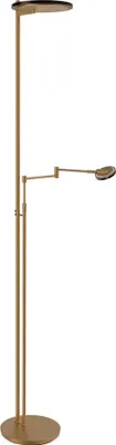 Produktbild von LED Stehleuchte, Metall bronze, Leselampe, höhenverstellbar