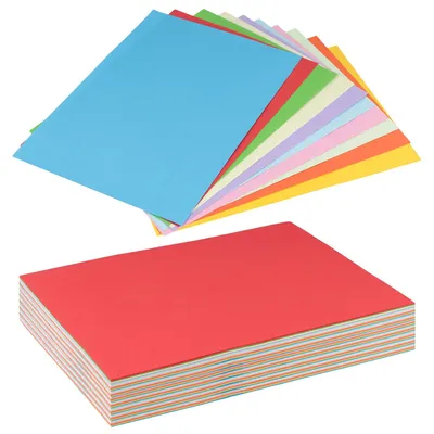 Image de 1000 feuilles de papier A4 de couleur, idéales pour des projets créatifs