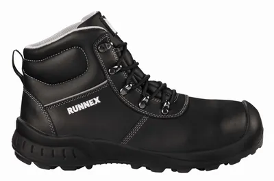 Produktbild von Runnex RUNNEX Sicherheitsstiefel TeamStar 5310 S3 SRC FO Gr. 43 schwarz/grau