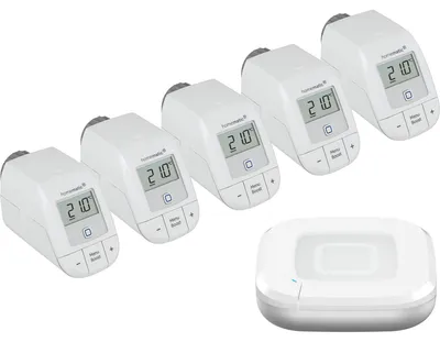 Produktbild von EQ-3 AG Homematic IP Starter Bundle Heizen Basic für 5 Heizkörper