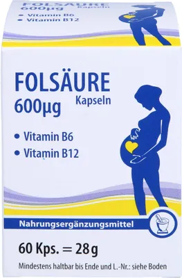 Produktbild von Folsaeure, 60 St KAP