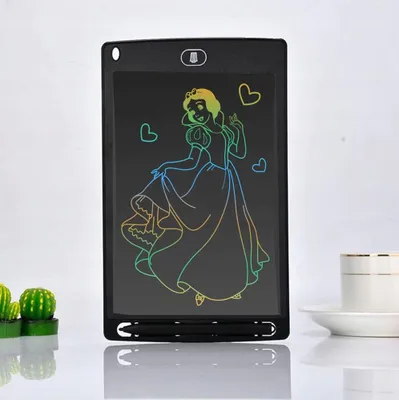 Zdjęcie produktu dla Tablet Graficzny Do Rysowania 8,5 Cala Tablica Znikopis Multikolor Prezent