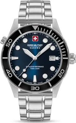 Produktbild von Swiss Military Hanowa SMWGH0004001-SET Herrenuhr Phoenix 43mm 10ATM