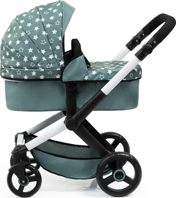 Produktbild von Kombi-Puppenwagen Xeo petrol mit Sternen