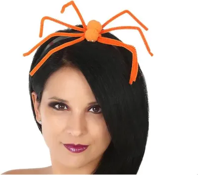 Produktbild von Atosa Halloween 3er Set Diadem Orange Orange One Size