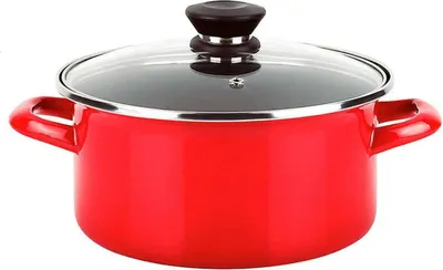 Zdjęcie produktu dla Zapiekanka FAGOR Optimax czerwona stal emaliowana (Ø 26 x 14 cm)
