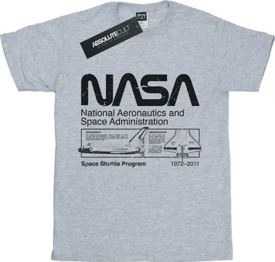 Obrázok produktu pre NASA - Tričko pre dievčatá BI42267 (152-158) (Sivá)