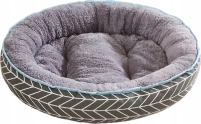 Produktbild von PETSTORY Rundes Bett für Hund & Katze, Größe M