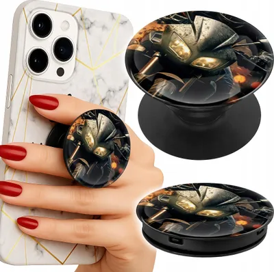 Image de Support telephone Popsocket pour doigt / support - MOTOR MOTOCYKLE FAN WZORY