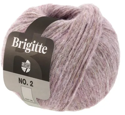 Produktbild von Lana Grossa BRIGITTE NO. 2 Wolle 50 g 140 m Alpaka Baumwolle Strickgarn Farbe 041 - Rosabeige