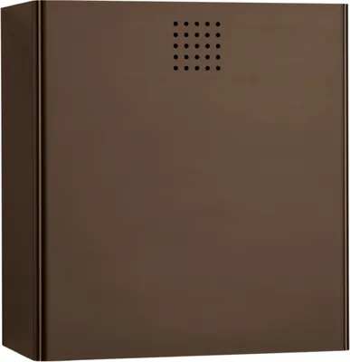 Hochwertiger Edelstahl Mülleimer 14 L in Bronze