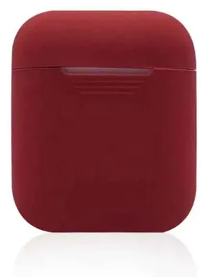 Image de Coque marron compatible avec les AirPods 1 et 2 – En silicone – Étui pour AirPods – Marron – Coque de protection pour AirPods – CHPN