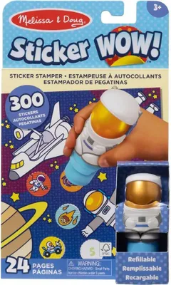 Produktbild von Melissa & Doug - Sticker WOW! Astronaut Aufkleberstempel & Block