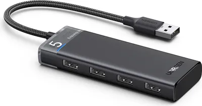 Produktbild von Ugreen 15548, USB 3.2 Gen 1 (3.1 Gen 1) Type-A, USB 3.2 Gen 1 (3.1 Gen 1) Type-A, 5000 Mbit/s, ChromeOS, 106,5 mm, 39,5 mm