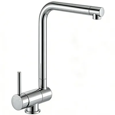 Produktbild von AICA Spültischarmatur Vorfenster Wasserhahn Küche 180° Faltbare Küchenarmatur 360° Drehbare Hochdruckfest Mischbatterie Chrom