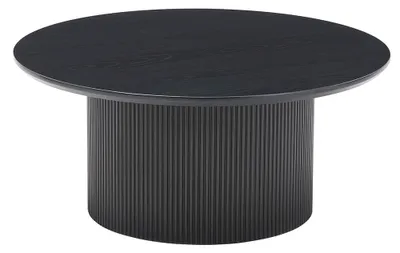 Produktbild von Home Deluxe Couchtisch Rund ADELINA Dark Oak I Couchtisch Rund ADELINA Tisch Coffeetable Beistelltisch
